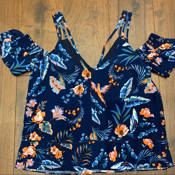 Adelyn Rae Summer Cold Shoulder Top - Picture 2 of 10